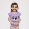 The Juniper Shop A Little Moody Baby Flutter Sleeve Bodysuit - 2 of 2