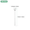 Unique Bargains Stainless Steel Clear Diamond Wedding Corsage Boutonnieres Pins - 3 of 4