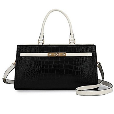 MKF Collection Colby Women’s Satchel in Faux Crocodile Leather Bag by Mia K
