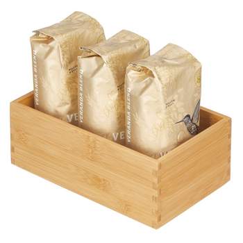 DUJEN dujen bamboo ziplock bag storage organizer, food storage