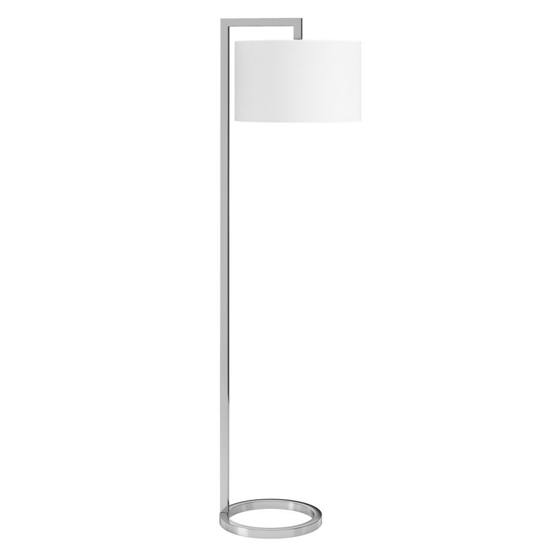 Hampton & Thyme 64" Tall Floor Lamp with Fabric Shade, 1 of 10