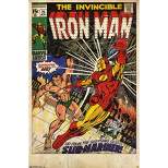 Trends International 24X36 Marvel Comics - Iron Man - Cover #25 Framed Wall Poster Prints