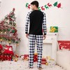 Christmas Pajamas for Family Pjs Matching Sets PlaidShirts Pants Sleepwear Nightwear Women Men Kids - 4 of 4
