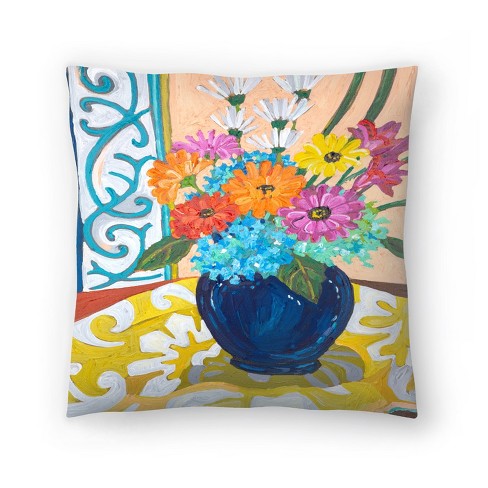 Cobalt hotsell throw pillows