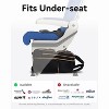 LUGGEX Underseat Carry On Luggage with Wheels, Softside Personal Item, Underseat 16 Inch, Blue - 4 of 4