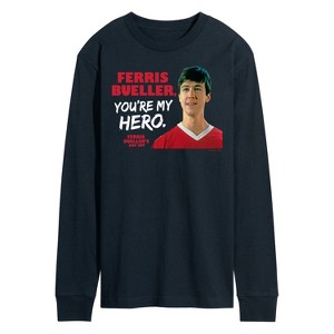 Men's - Ferris Bueller's Day Off - Ferris My Hero Long Sleeve Graphic T-Shirt - 1 of 4