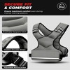 Attop Adjustable Weighted Vest 4-10lb/12-18lb/20-32lb Unisex with 6 Weights & Large Pocket for Home Workout Running Walking Strength Training, Gray - 3 of 4