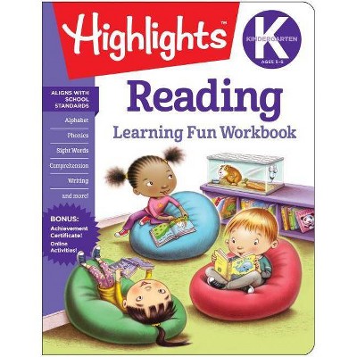 Kindergarten Reading - (Highlights Learning Fun Workbooks) (Paperback)