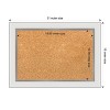 Amanti Art Eva Narrow Framed Corkboard, Natural Cork - 4 of 4