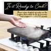 Nutrichef Cooking Stone Grill Set - Hot Lava Rock Sizzling Plate for Steak BBQ & Meat Grilling with Stainless Steel Knives - 3 of 4