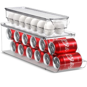 Sorbus Can Organizer and Egg Holder Set - 1 of 4