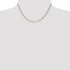 Black Bow Jewelry 2.5mm 14k Yellow Gold Hollow Figaro Chain Necklace - 2 of 4