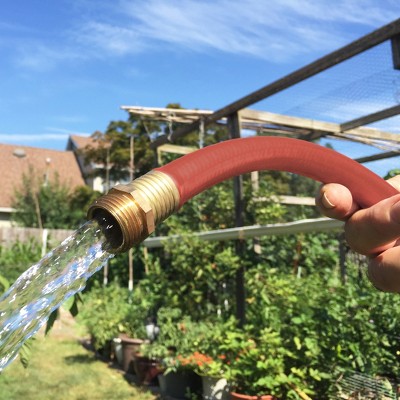 Flexon Flextreme 50 ft Red Heavy Duty Hot Water Hose