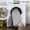 Entryway Rug Small Throw Rug Machine Washable Floor Cover Braided Printed Area Rug Indoor Non Slip Farmhouse Rug Boho Accent Rug - 3 of 4