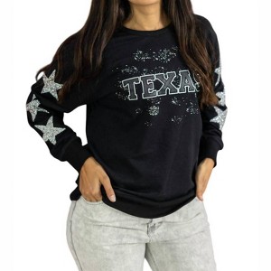Women's Lone Star State Crewneck - Southern Grace - 1 of 2