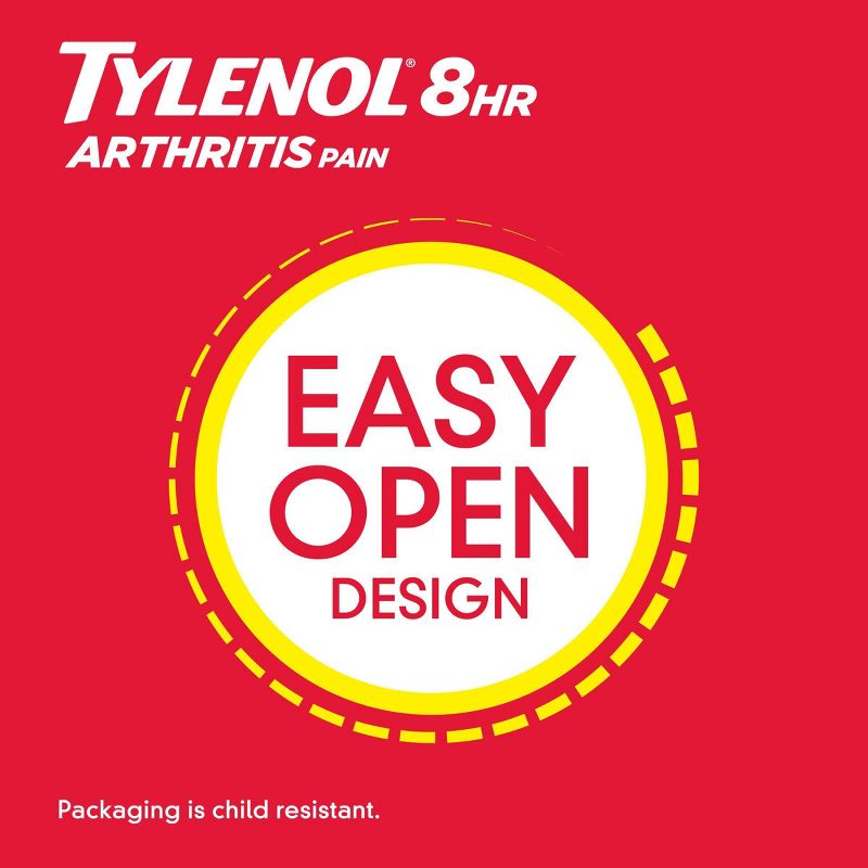 Tylenol 8 Hour Arthritis Pain Reliever Extended-Release Caplets - Acetaminophen, 6 of 16