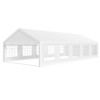 Heavy Duty Party Tent - Commercial Canopy with Removable Sidewalls & Church Windows, for Weddings, Banquets & BBQ Events - 4 of 4