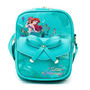 WondaPop Disney Little Mermaid Ariel Luxe 8" Crossbody Bag - 1 of 4