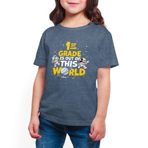 Boys' - Disney - 1st Grade Out Of This World Short Sleeve Graphic T-Shirt - 1 of 4