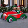 Gemmy Disney Mickey and Minnie in Car Christmas Inflatable 8.5-Feet Wide - 2 of 3
