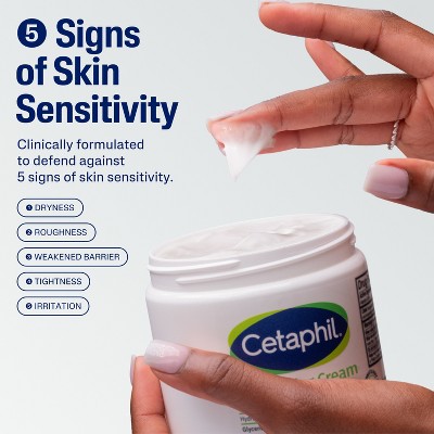 Cetaphil Moisturizing Hand and Body Cream for Dry Skin, Unscented - 8.8oz: Contains Vitamin E, Paraben-Free, Hypoallergenic, Contains Almond Oil