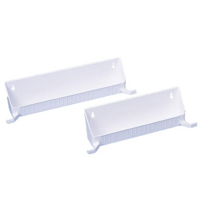 Rev-A-Shelf Tip-Out Accessory Organizer Tray for Kitchen / Bathroom Drawers with Heavy Duty Tab Stops, 14 Inch, White, 2-Pack, 6562-14-11-52 — фото 2