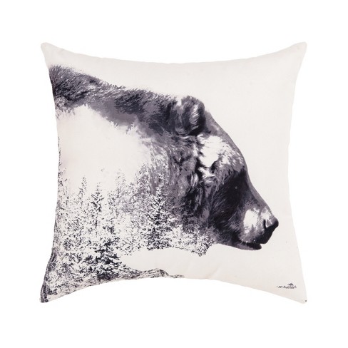 C f Home Bear Forest Indoor And Outdoor Throw Pillow Target