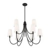 Savoy House Cameron 9 - Light Chandelier in  Warm Brass - 4 of 4