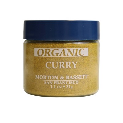 Morton & Bassett Spices Organic Curry - 1.1oz