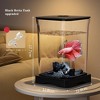 Coucheta High-Transparency Fish Tanks, Mini Desktop Rectangular Fish Tank with Top Feeding Hole Built-in Bottom Light, Compact Tank Decoration - 2 of 4