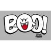 Men's Nintendo Mario Boo! Bubble Text Pull Over Hoodie - 2 of 4