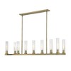 Z-Lite Beau 9 - Light Island Pendant Light in  Rubbed Brass - 2 of 4
