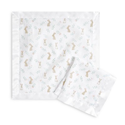 Blushing Bunnies Muslin Musy Squares 5pk