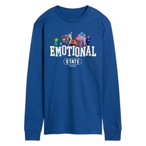 Men's - Inside Out 2 - Emotional State Long Sleeve Graphic T-Shirt - 1 of 3
