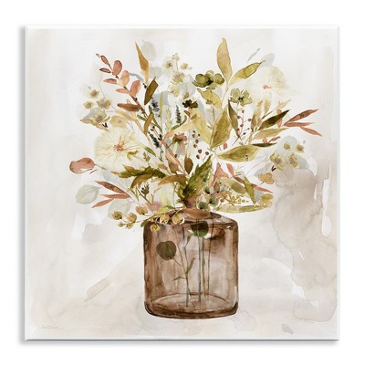 Stupell Industries Earthy Mixed Fall Botanicals, 12" x 12"