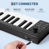 MIDI Keyboard with 8 Drum Pads, Knobs & Display - Compact for Home Studio & DAW - 2 of 4