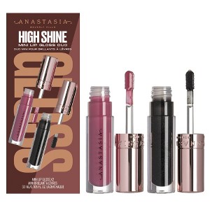 Anastasia Beverly Hills HIGH-SHINE Mini Lip Gloss Duo - Pulse + Phantom - 0.1oz - Ulta Beauty - 1 of 4