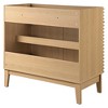 Modway Render 35" MDF and Particleboard Bathroom Vanity Cabinet in Oak - 4 of 4