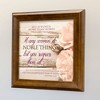 Proverbs 31 Woman Distressed Wood Design Verona Mocha Wood Finish 12 x 12 Framed Art Wall Plaque - 3 of 4