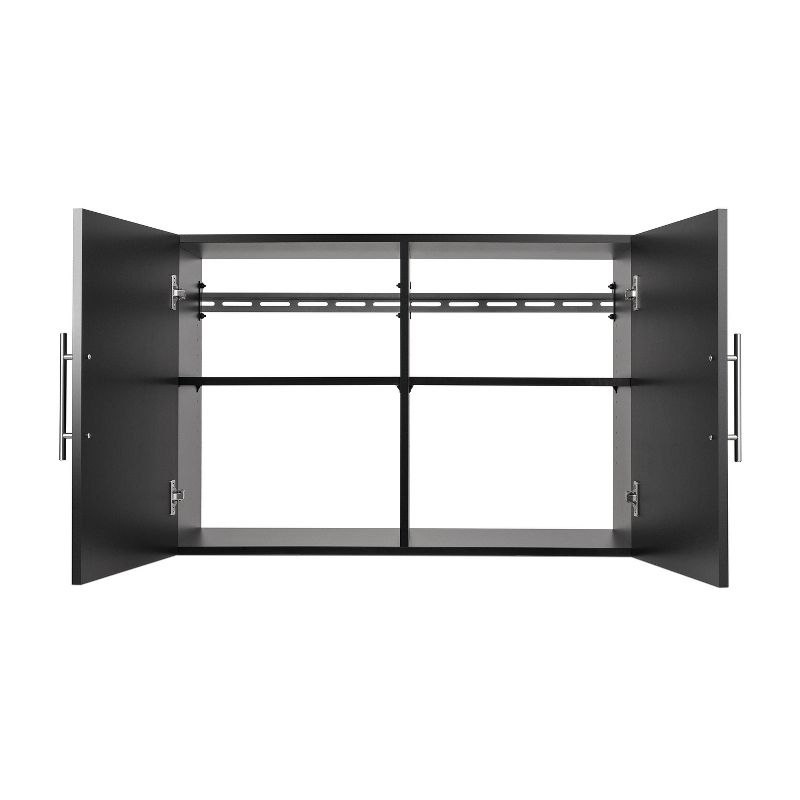 Hangups Upper Storage Cabinet Black - Prepac, 6 of 17