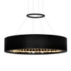 CWI Lighting Rosalina LED Chandelier With Matte Black Finish - 2 of 3