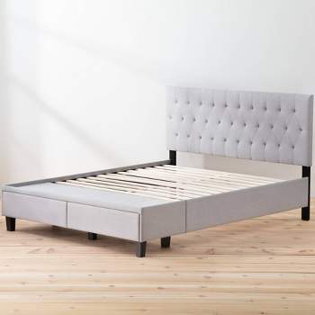 Anna Upholstered Bed with Drawers - Brookside Home