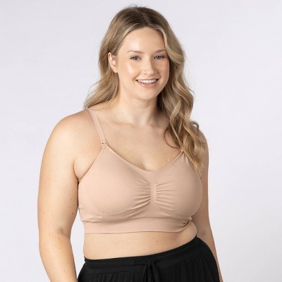 Image of kindred by Kindred Bravely Women's Pumping + Nursing Hands Free Bra - Beige L