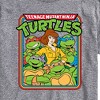 Men's - Teenage Mutant Ninja Turtles - Retro Group April Short Sleeve Graphic T-Shirt - 2 of 4