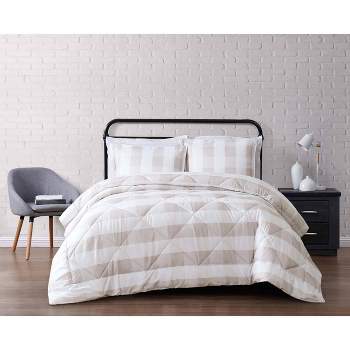 Truly Soft Everyday Buffalo Plaid Comforter Set : Target