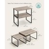 Cabinet Organizer Shelf, Kitchen Counter Shelves, Kitchen Storage, Spice Rack, Stackable, Expandable, Metal and Engineered Wood - 4 of 4