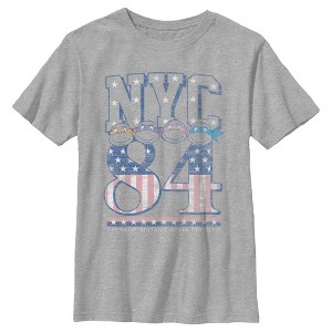 Boy's Teenage Mutant Ninja Turtles Patriotic NYC 84 T-Shirt - 1 of 4