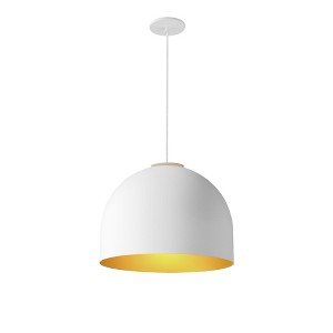 ET2 Lighting Foster 1 - Light Pendant in  White/Gold - 1 of 3