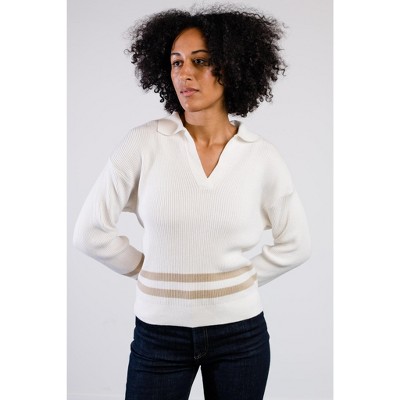 ABLE Women's Jenna Polo Sweater