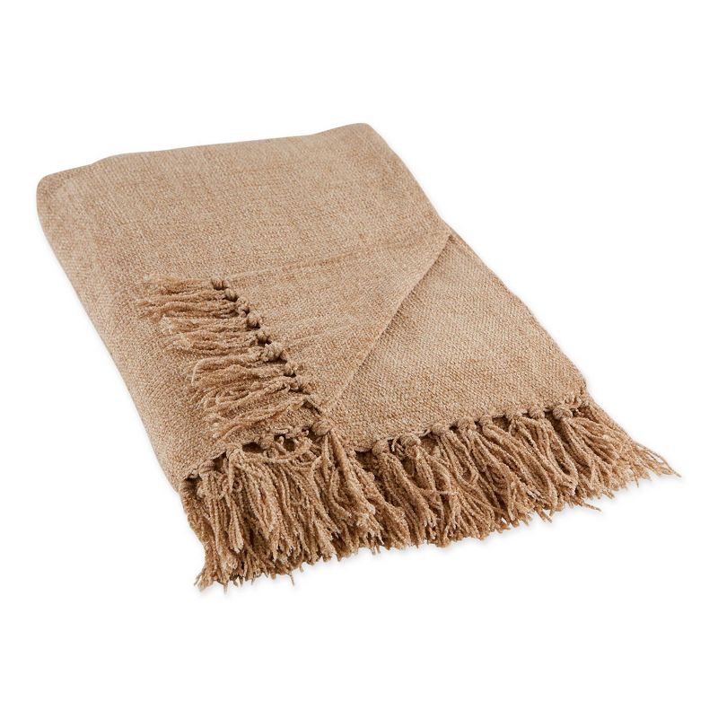 50"x60" Soft Chenille Throw Blanket - Design Imports, 1 of 13